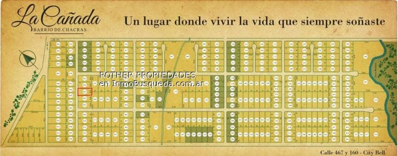 Lote en Country en Venta - 1