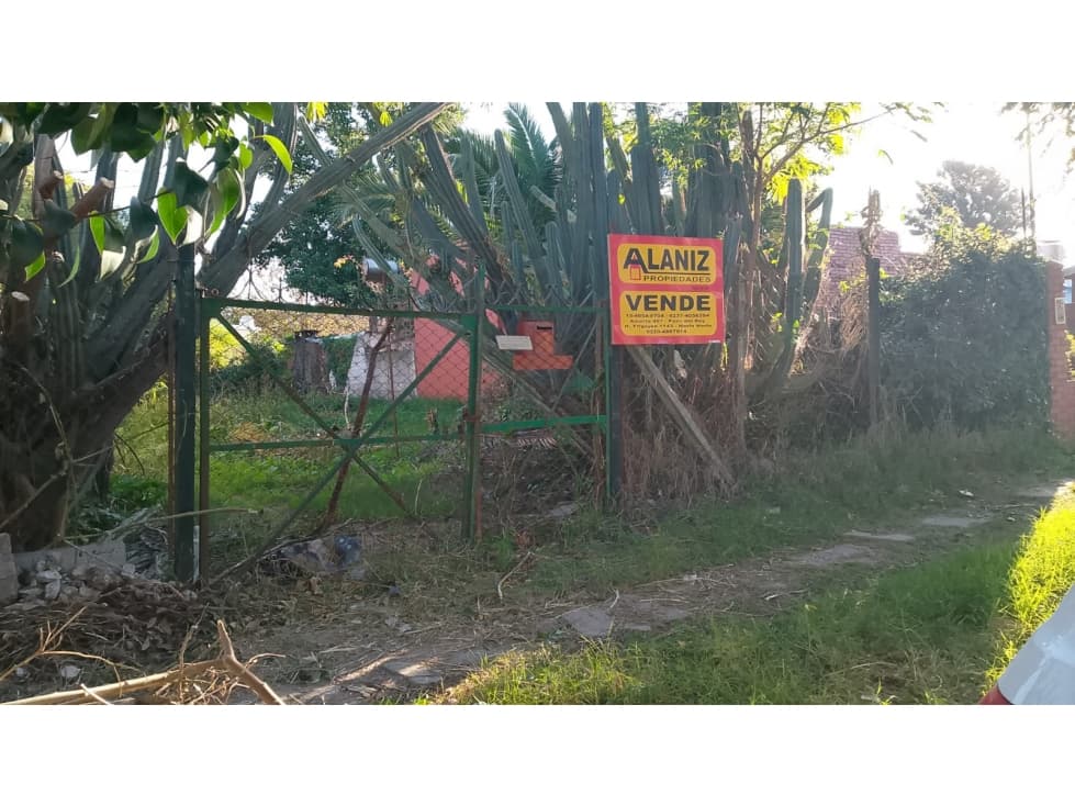 Vendo terreno en Paso del Rey centro - 1