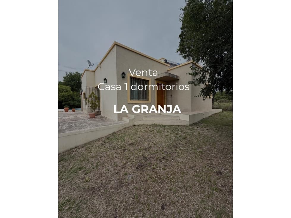 VENTA- CASA 1 DORM. + PILETA- LA GRANJA, CÓRDOBA - 1