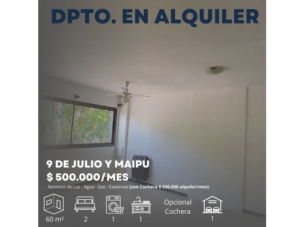 9 de Julio y Maipu - 1