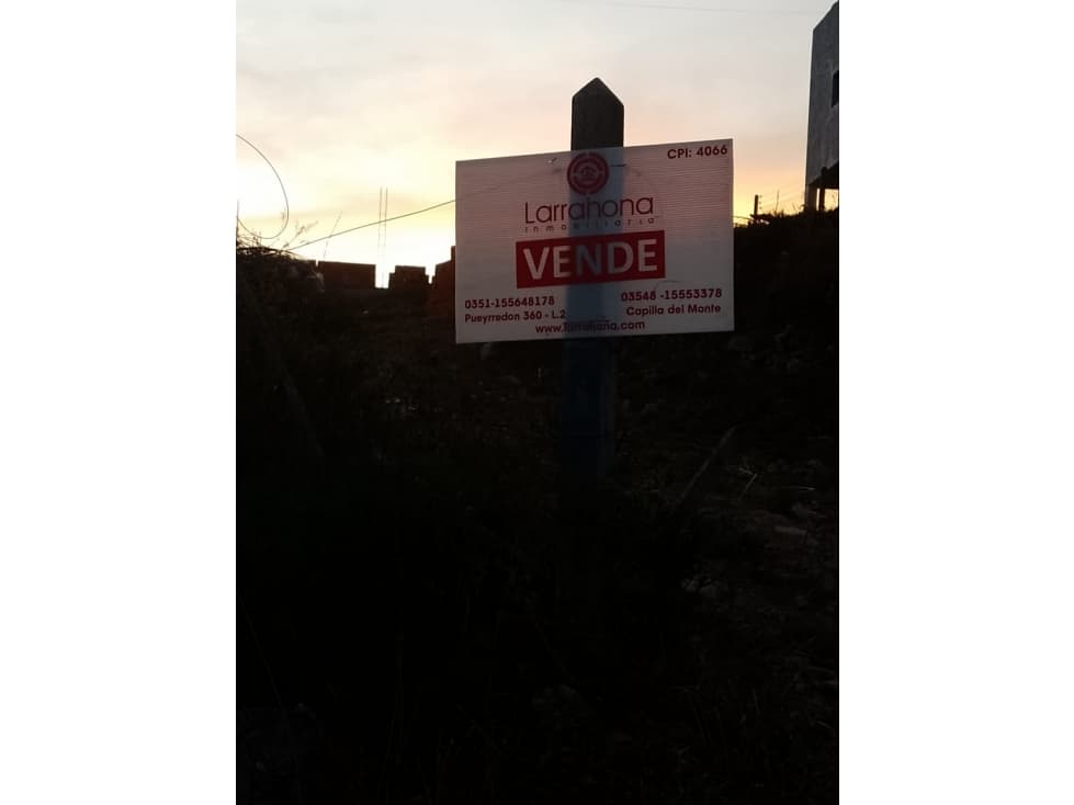 Lote con construcción en Huerta Grande Cba - 1