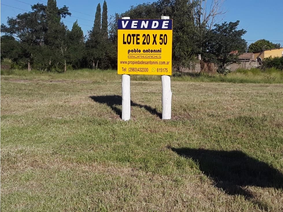 LOTAZO 20x 50mts s/Av.Almafuerte a mts. de Ruta Nº 228 - 1