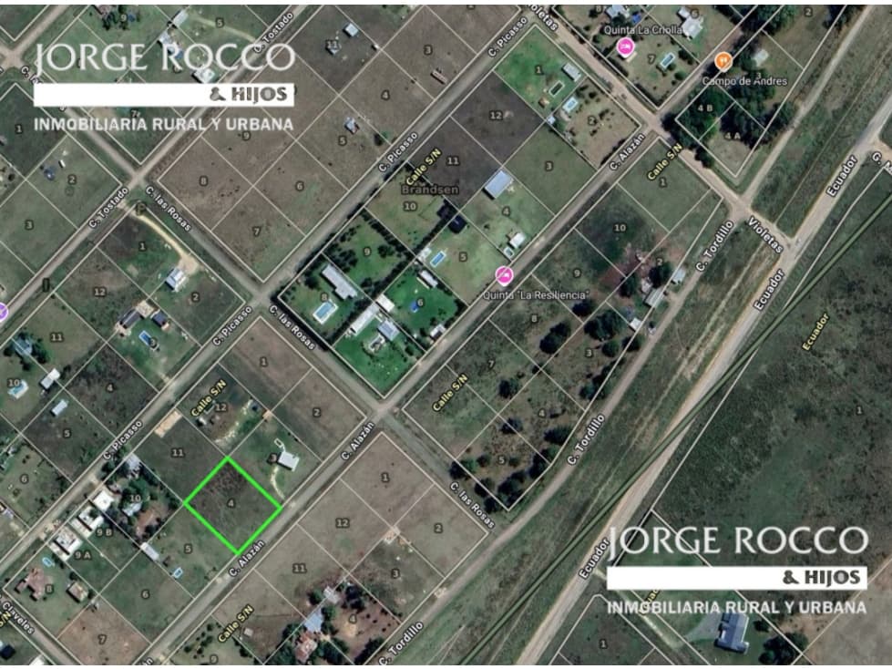 Lote en venta en Brandsen. Lote de 1.880 m2 (40x47) Barrio La Parada - 1