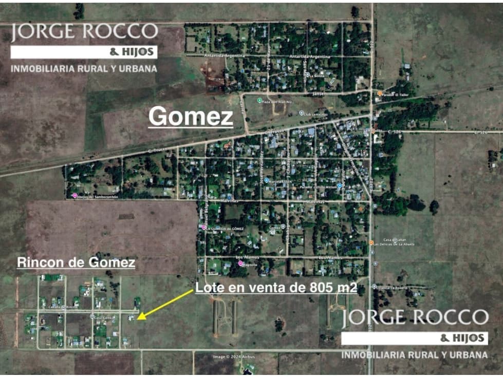 Lote en venta en Gomez (Brandsen). Barrio Rincon de Gomez - 1