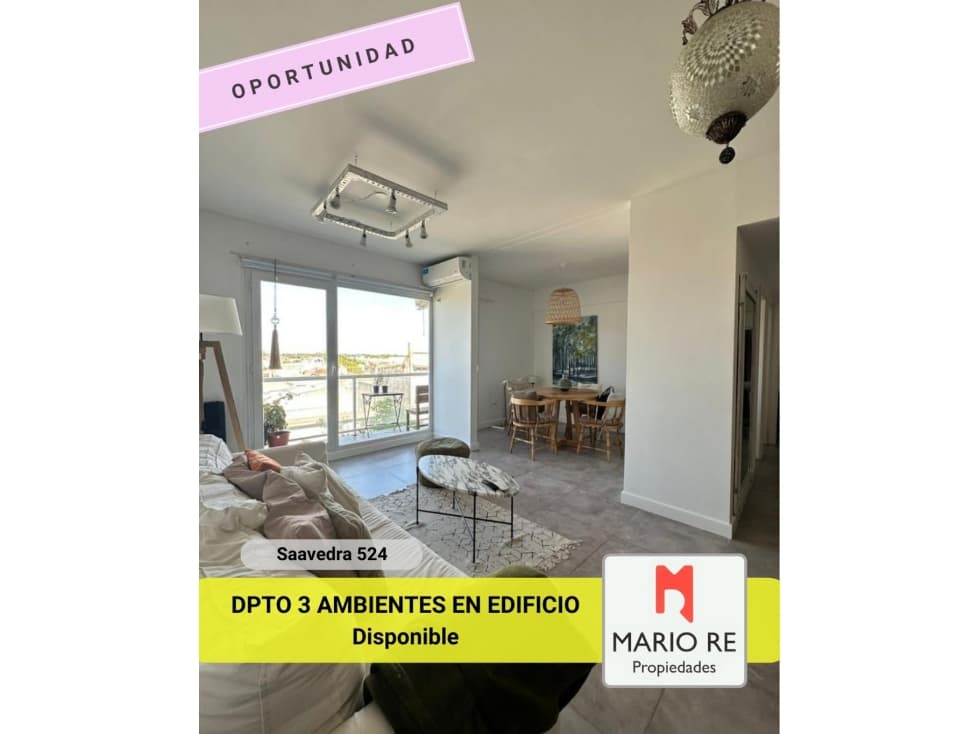 HERMOSO SEMIPISO MUY LUMINOSO - SIN COCHERA - - 1