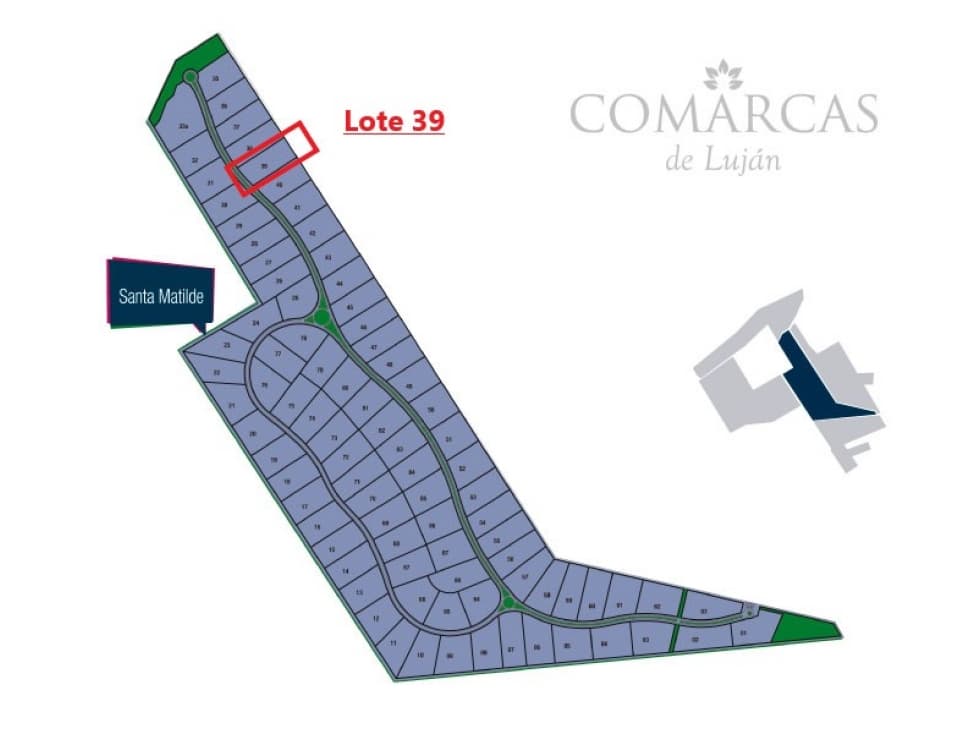 Lotes de 10.000 M2 Santa Matilde Comarcas de Lujan - 1