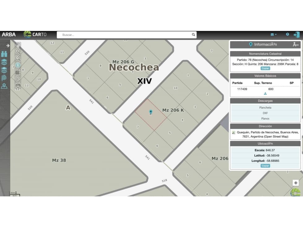 Terreno quequen 600m2 - 1