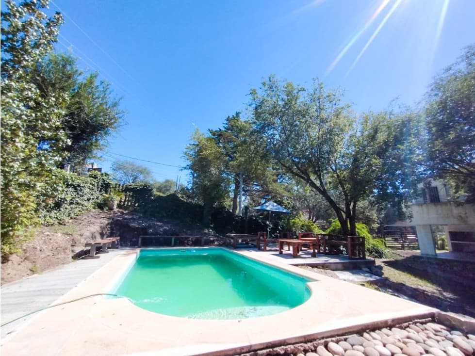 VENTA ICHO CRUZ PERMANENTE CHALET + DUPLEX CORDOBA PISCINA QUINCHO - 1