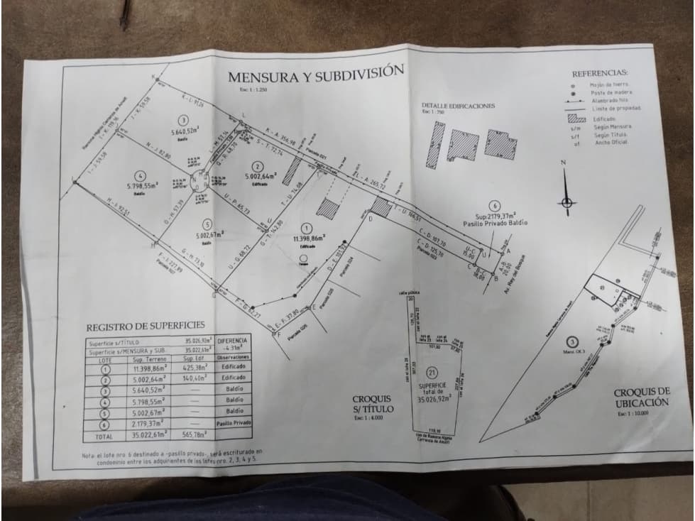 SE VENDEN MAGNIFICOS LOTES EN SAN ANTONIO A U$S 10 EL METRO CUADRADO - 1