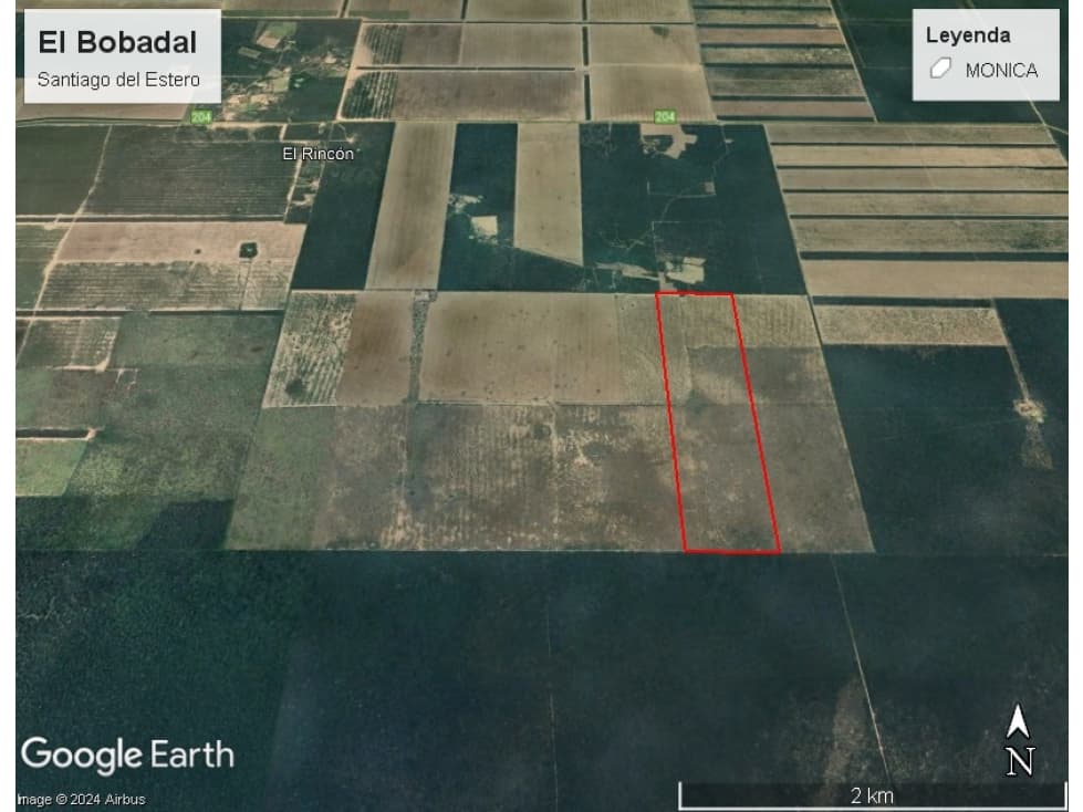 Campo en Venta en Santiago del Estero, Zona El Bobadal - 1