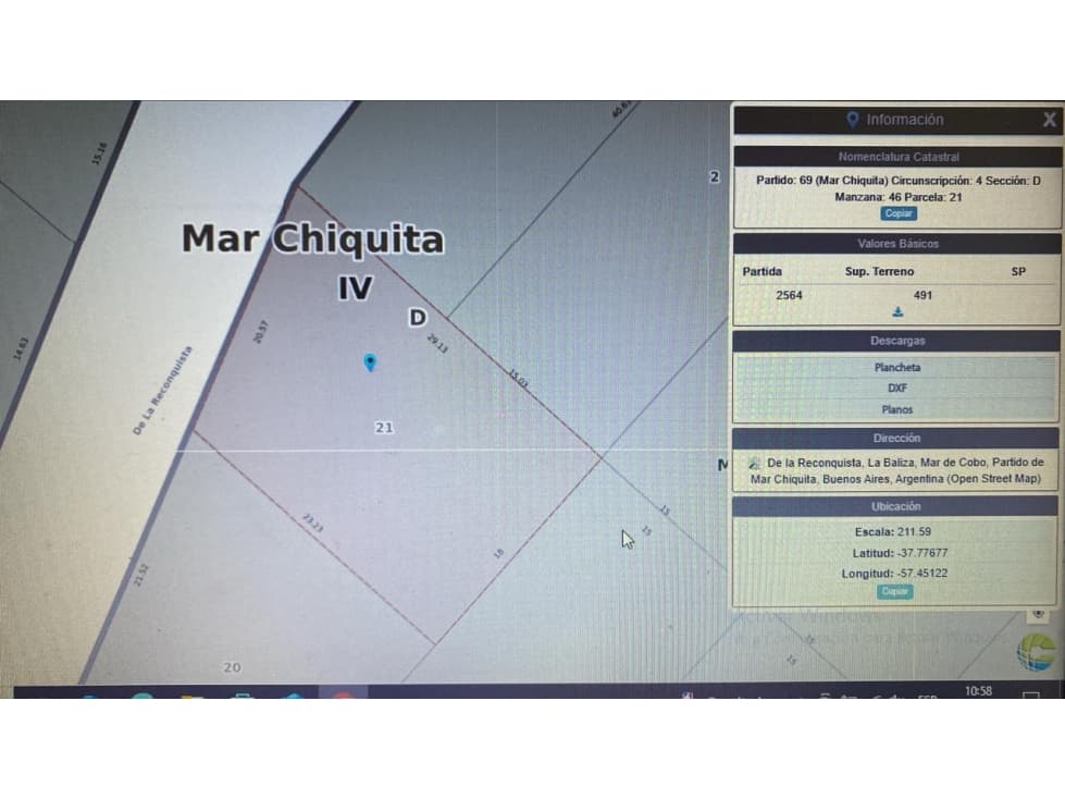 Lote en venta en Mar de Cobo - 1