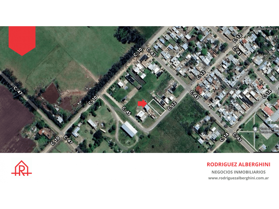 Terreno en venta! (Calle 12 e/ 43 y 45) - 1