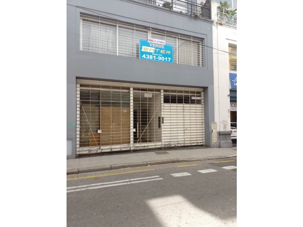 VENTA OFICINA EN BLOCK -LOCAL-COCHERAS p/ 10 VEHIC. ALSINA 1600 - 1