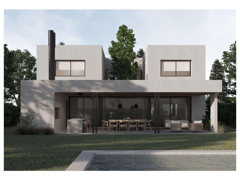 Casa en construcción Barrio Cerrado Vida, Funes | 3 dorm + suite - 1