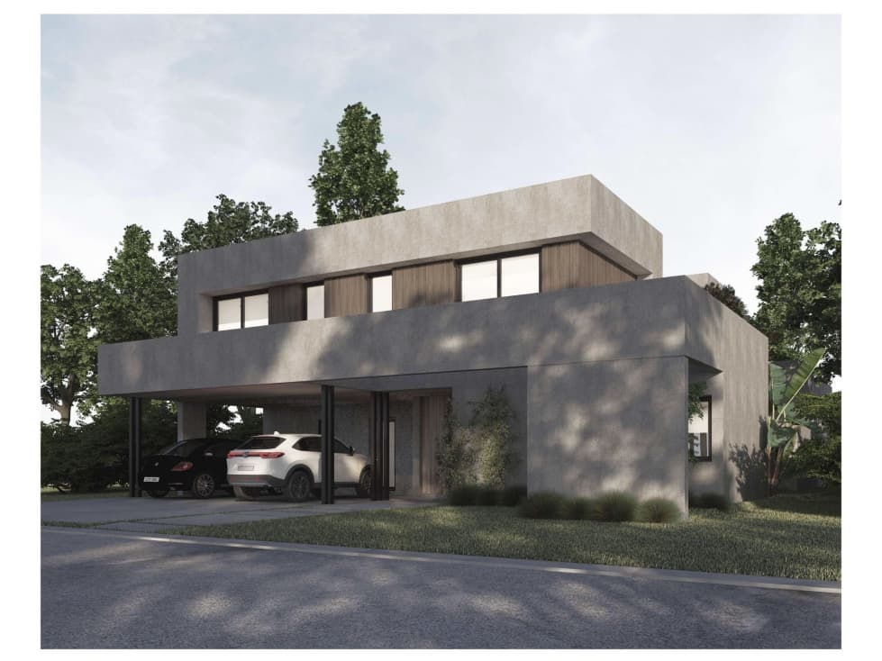 Casa en construcción Barrio Cerrado Vida, Funes | 3 dorm + suite - 1