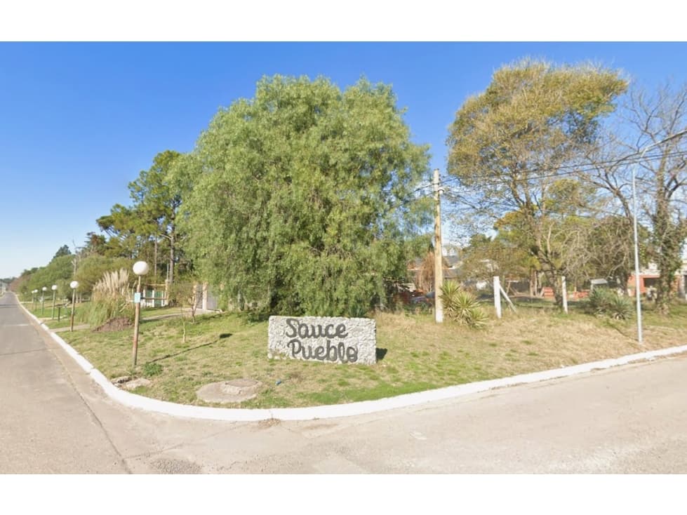 Venta Lote en esquina en Sauce Pueblo, Sauce Montrul - 1