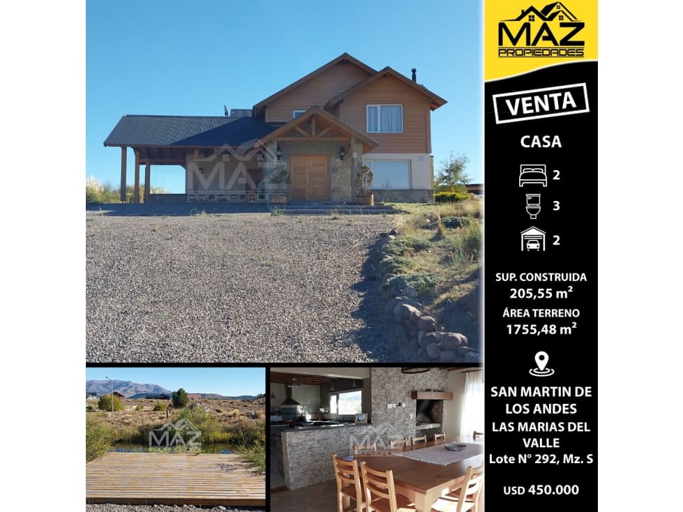 CASA | Las Marías del Valle - Lote N° 292, Manzana S - 1