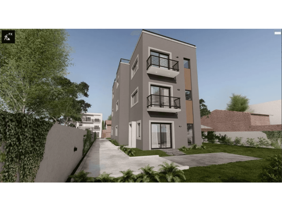 Departamento a una cuadra y media de la playa. Valeria del mar. - 1