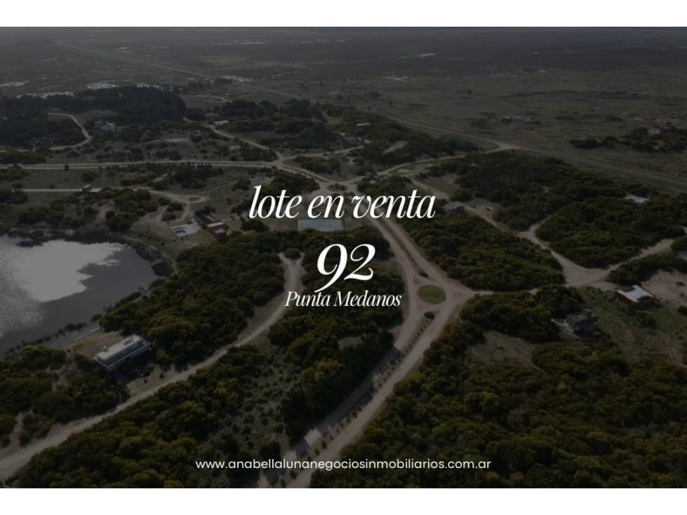 OPORTUNIDAD LOTE EXCLUSIVO EN PUNTA MEDANOS - 1