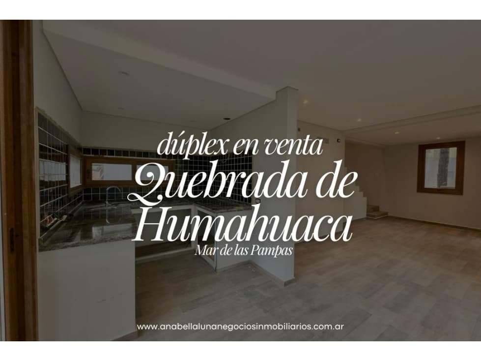 DUPLEX TIPO PH / MAR DE LAS PAMPAS - 1