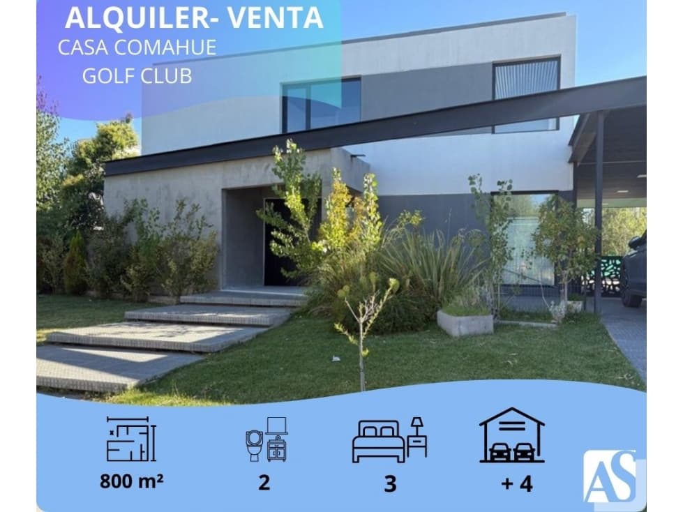 ALQUILER - VENTA COMAHUE GOLF CLUB - 1