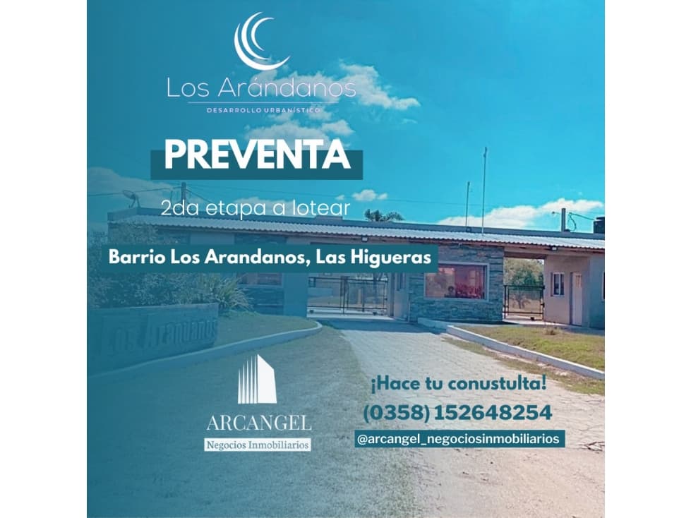 Venta en pozo de lotes en Los Arandanos - 1