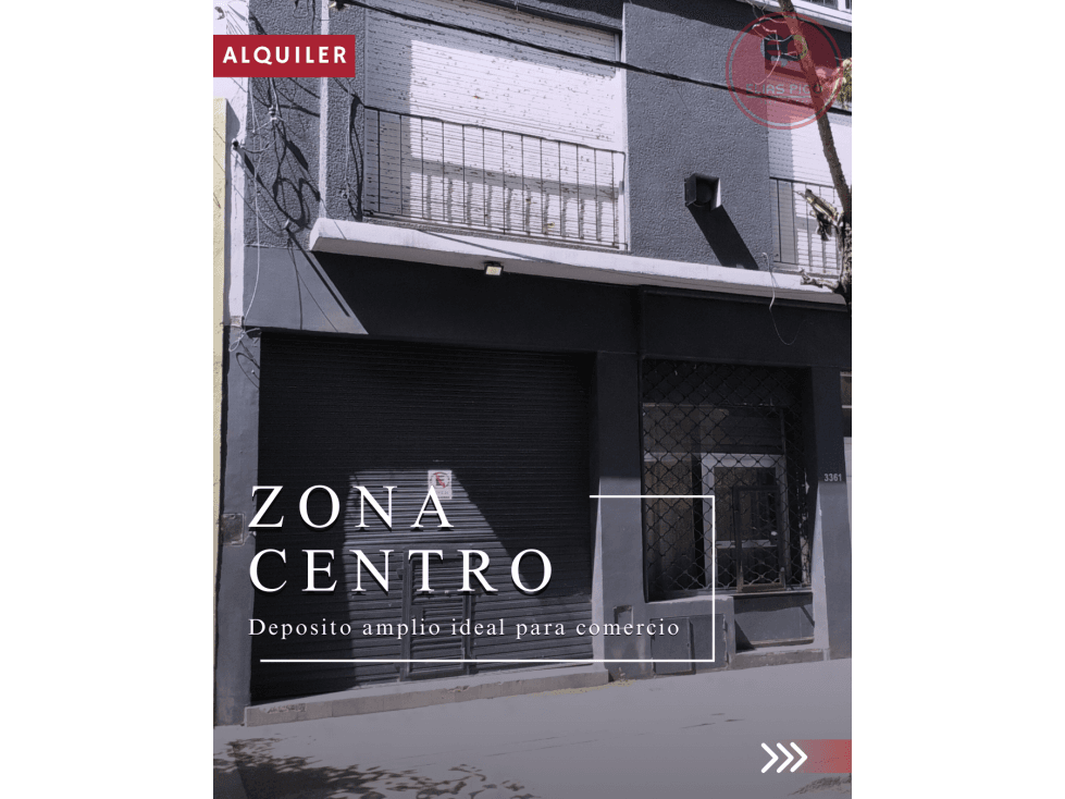 ALQUILER 24 MESES - Deposito amplio idea para comercio - Zona Centro - 1