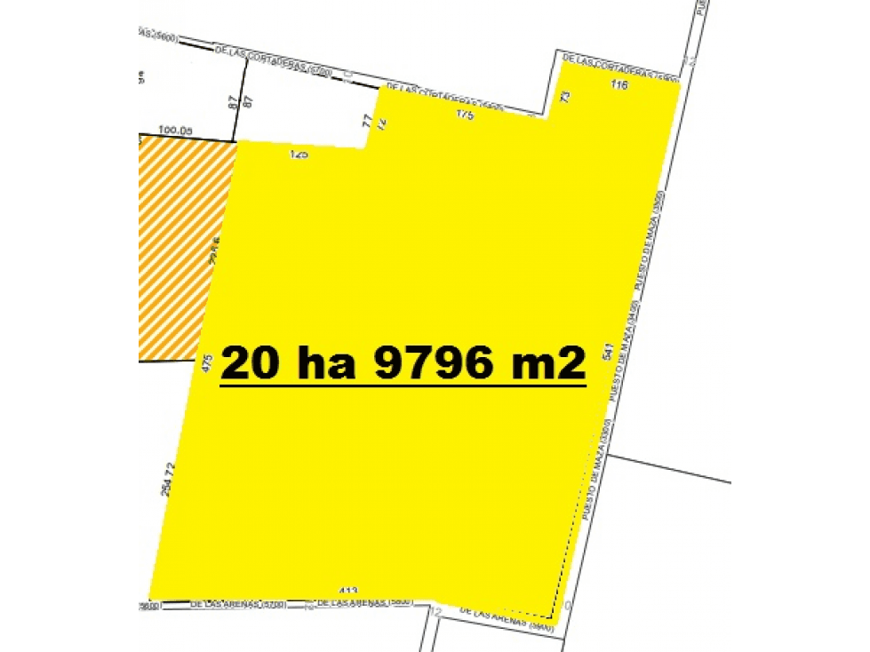 Campo 20 ha 9796 m2 Excelente Ubicación - 1
