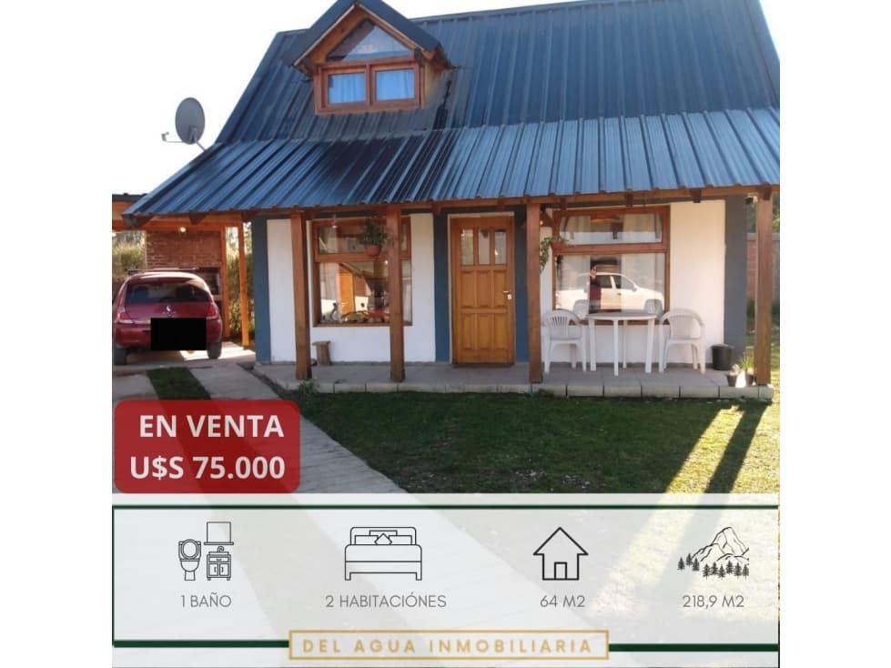 CASA SOBRE AV SAN MARTIN EN EL BOLSÓN CA-247 - 1