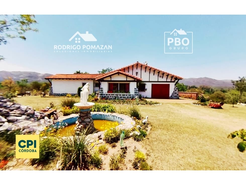 CASA VENTA EXCLUSIVA VALLE HERMOSO 3 DORM PARQUE 12809 M2 INVERSION - 1
