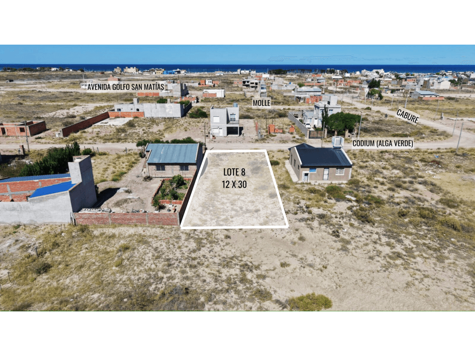 LOTE EN PLAYAS DORADAS- 368 M2 - L8 - MzA 527A- SIERRA GRANDE - 1