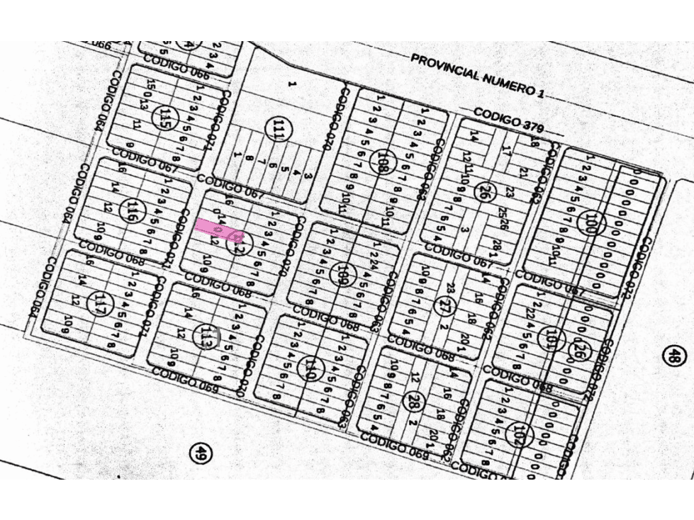 LOTE ALTOS DE LA COLINA - LOTE 13 M 112 - 665M2 - 1