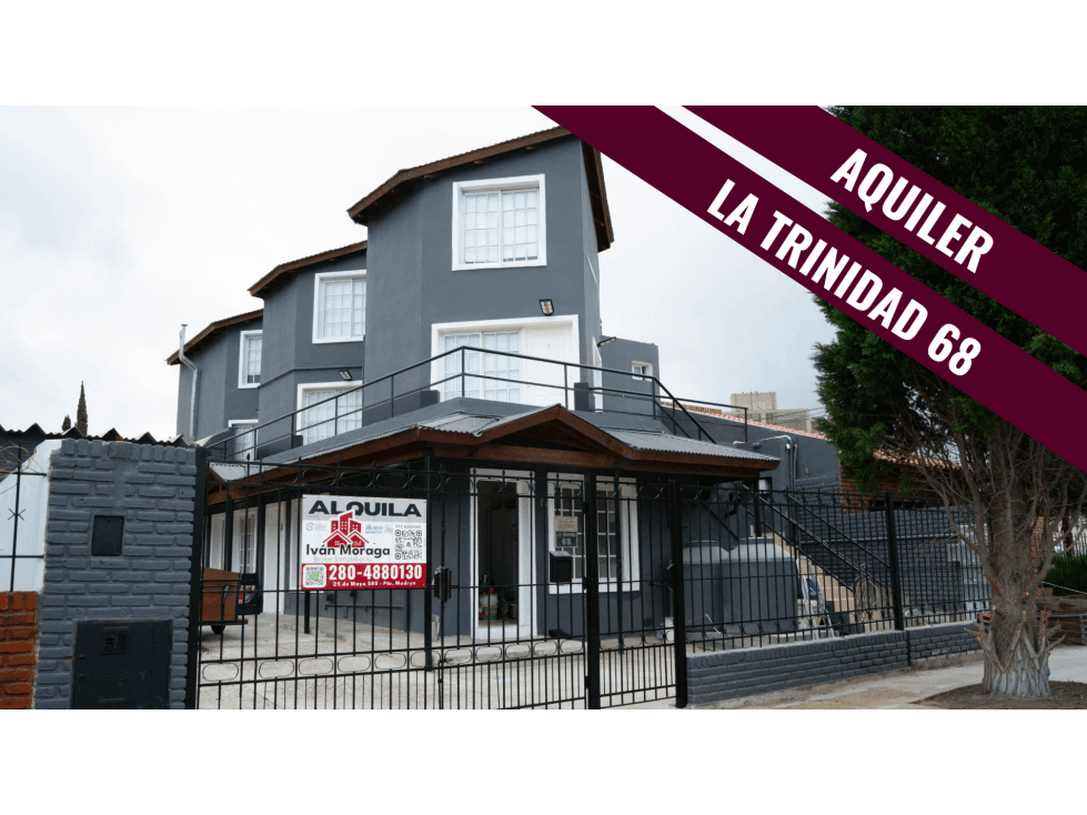 DEPARTAMENTO 3 AMBIENTES - 1er PISO DTO "3" -La Triniad 68-Madryn - 1