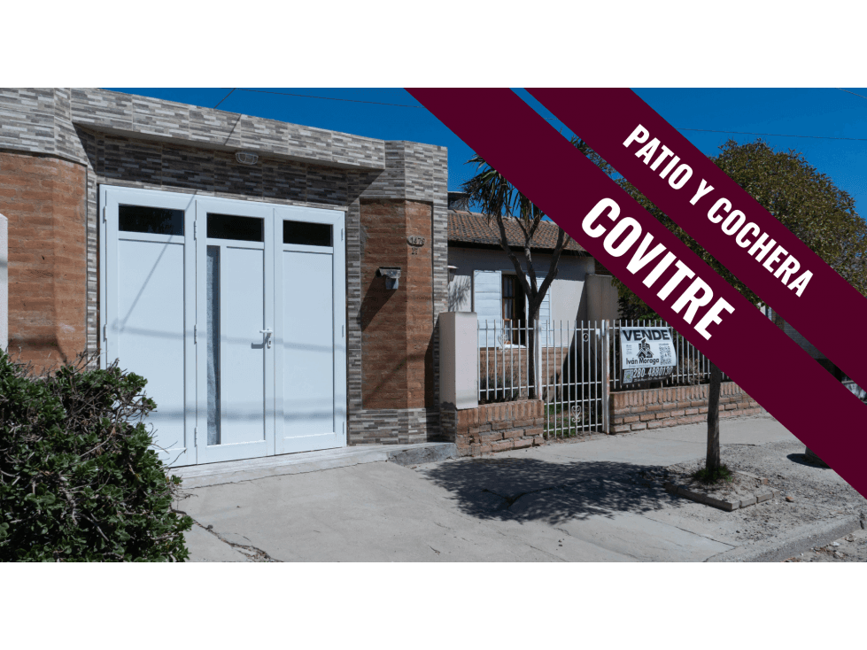 CASA 3 DORMITORIOS - COCHERA - PATIO - PTO MADRYN - 1