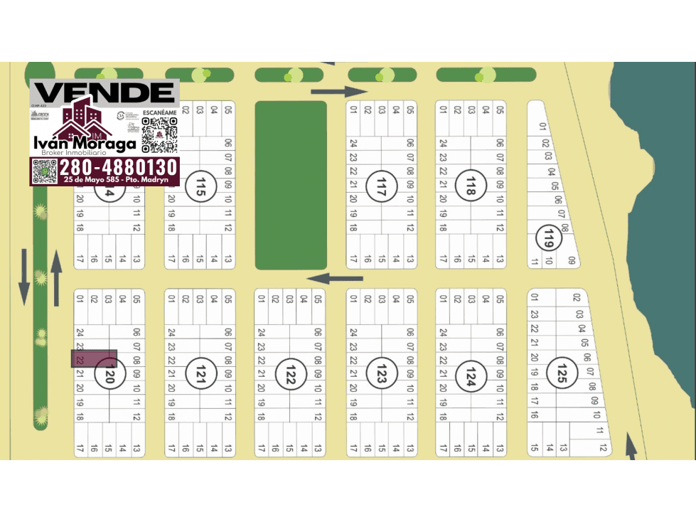 LOTE COSTA DORADA - Etapa 2 - L22 - 360 m2- PLAYAS DORADAS-RIO NEGRO - 1