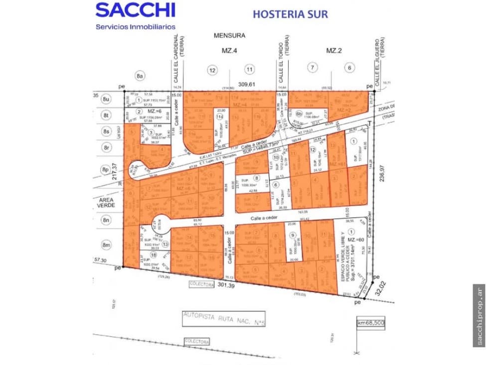 LUJAN LOTE EN HOSTERIA SUR FRNTE A LA AUTOPISTA FINANCIA - 1