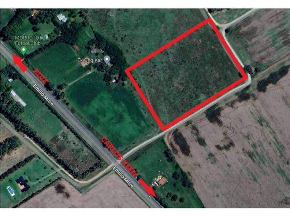 FRACCION DE CAMPO A LA VENTA EN CARLOS KEEN (IDEAL TURISTICO) - 1