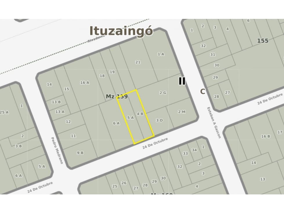 Terreno en venta en 24 de Octubre al 600, Ituzaingó Sur. - 1