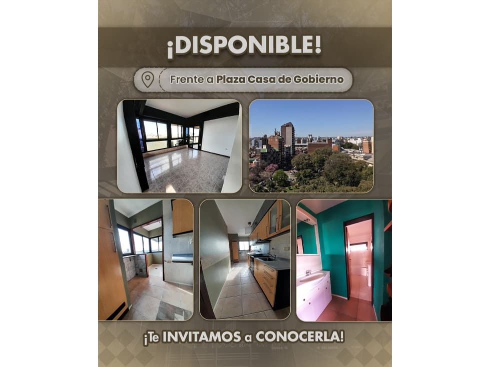 Alquiler Zona Parque 1 dormitorio. Excelente vista. - 1