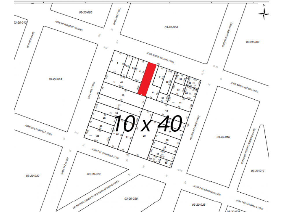 COFICO Venta excelente Lote PB+6 pisos - 1