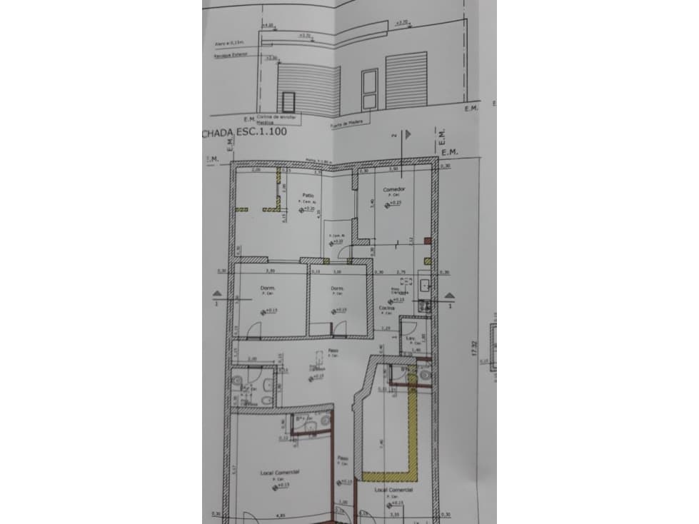 Locales al frente y depto fondo - 1