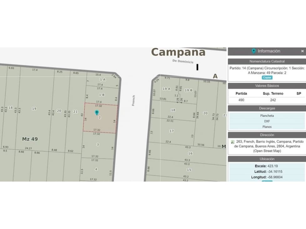 Lote en zona céntrica a la venta - 1