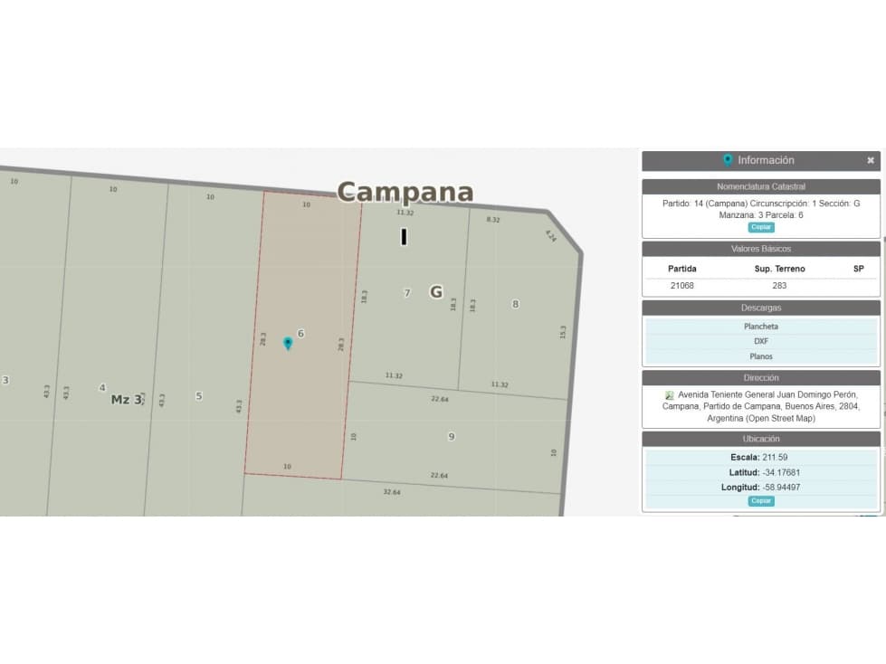 Lote en venta sobre Perón entre Alvear y Falucho - 1