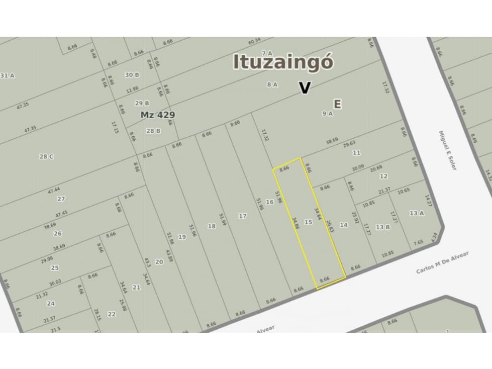 Terreno - Ituzaingó Norte - 1