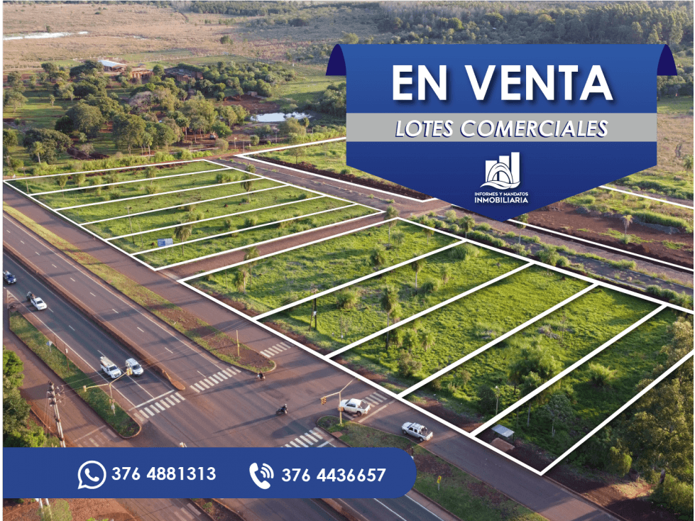 VENTA Lotes Comerciales 1200 m2 - Posadas / Garupá - 1