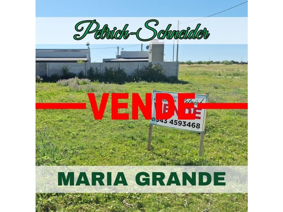 Se venden 4 lotes en Maria Grande - 1