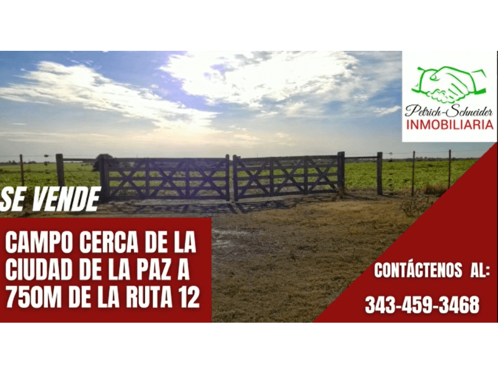 Se Vende Campo de 25 has, zona La Paz - 1