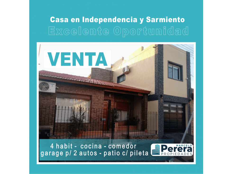 Venta | Casa | 3 dorm | Indep y Sarmiento - 1
