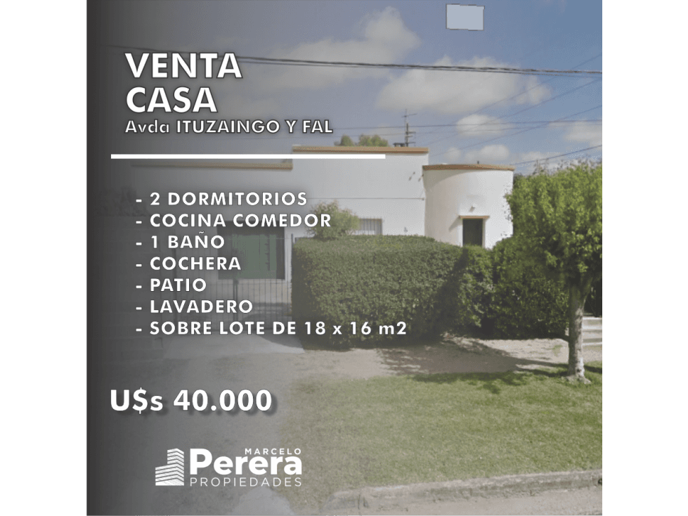 Venta | Casa | 2 dorm | Sarmiento rn - 1