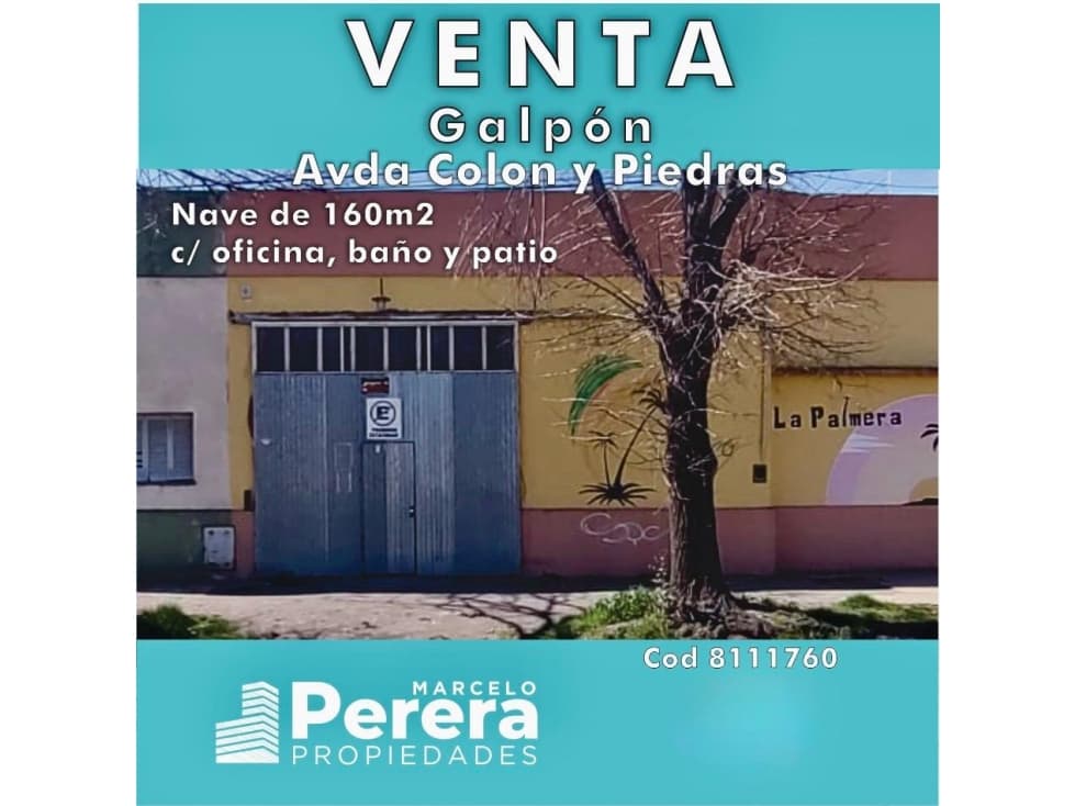 OPORTUNIDAD - Galpón sobre Av Colon y Piedras - 1
